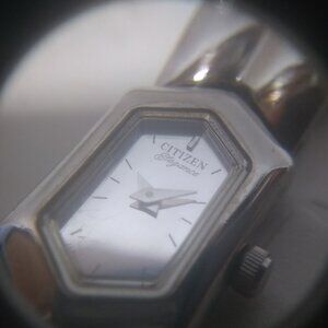 Seiko Quartz Dress Watch Elegance  2200-229690 Hexagon Silver Bracelet New Bat